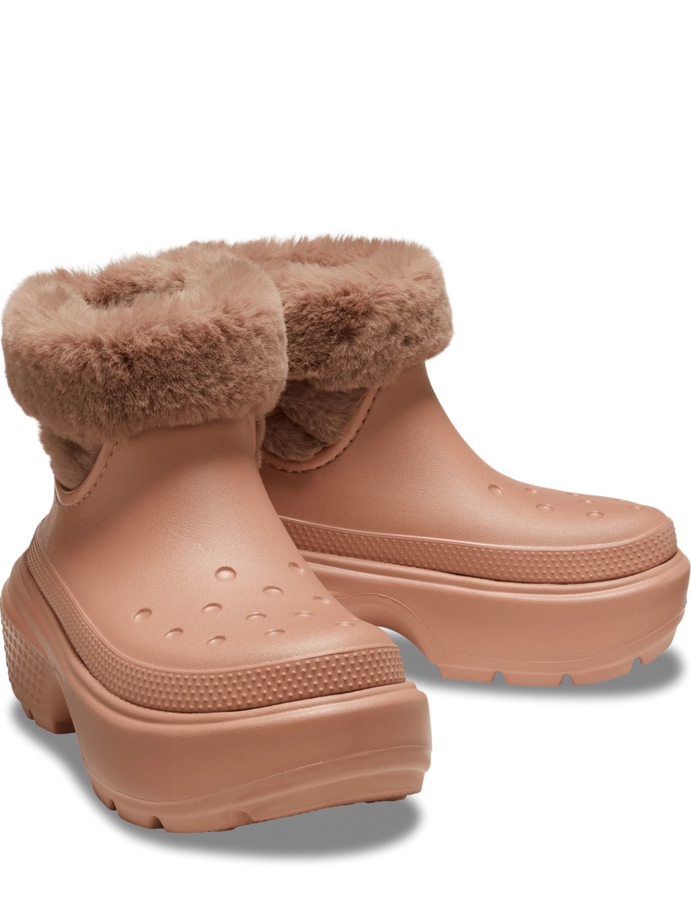 Crocs Unisex Stomp Lined Boot - Cork